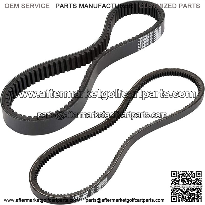 Golf Cart Clutch Drive Belt+Starter Generator Belt for EZGO TXT 4 Cycle