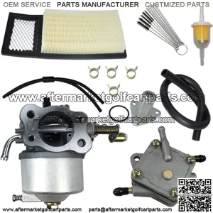 Carburetor with Fuel Pump Fit for EZGO Golf Cart Gas Car 350cc Robin TXT Medalist 4-Cycle Workhorse ST350 Carb 17559 72558G01 72558G05 72840G02 CARB-016A 520-184 72021-G01