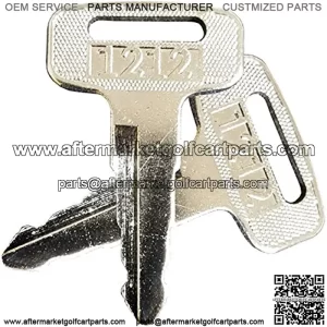 (2) Yamaha G1,G2,G8,G9,G11 Gas Or Electric Golf Cart Replacement Ignition Key