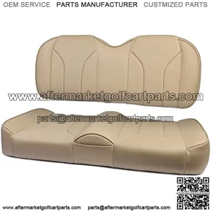 FS2 Custom Golf Cart Front Seat for Yamaha G29 Drive - [2007-2016] - [Add $40]- Khaki Base - No Pattern