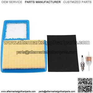JN6-E4450-01 JN6-E445E-00 Air Filter for Yamaha G16 G19 G20 G21 G22 G29 Gas Golf Cart 1996-UP 4 Cycle 301cc 357cc Engine with Fuel Filter Spark Plug