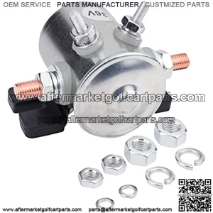 Replacement Volt Continuous Duty Solenoid Relay - Compatible with EZGO 36 Volt Electric Golf Car 1986 and Up, Yamaha Electrical G2, Marathon TXT Series - Replaces 27855G01, 27855G02, 11761G1, 31680G1