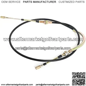 73" Golf Cart Forward and Reverse Transmission Shift Cable for Club Car Carryall, Turf II, Turf II Plus 2008-Up, Replaces OEM#1015409 and 1015398-01