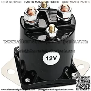 12V Gas Golf Cart Solenoid Relay for Club Car 1984 DS & Precedent Replaces Part Number 1013609,435-154