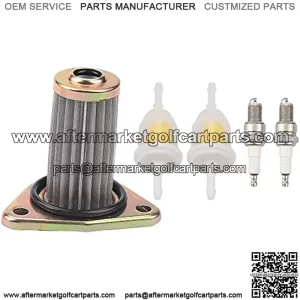 26591G01 Oil Filter 26591-G01 Compatible With Ezgo Golf Cart Parts Ez-go Txt Medalist 295CC 350CC 4 Cycle Motor Engine Filter With Fuel Filter And Spark Plug