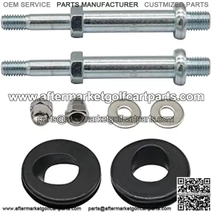 Top Front Roof Support Bolt Stud and Grommet Repair Kits for 2003-2007 Yamaha G22 Golf Carts OEM#JU0-K834A-00-00 JU0-K834A-10-00 JN3-K832F-00-00