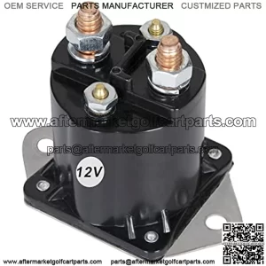 12V Golf Cart Solenoid for 1984 Newer Club Car DS Precedent, Clubcar Solenoid Replaces OEM 1013609, 1012275, 240-20013, 435-154