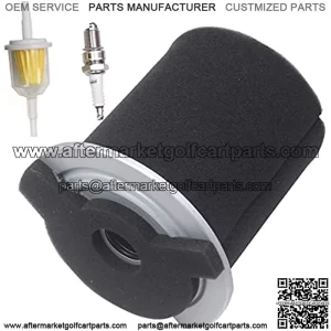 New Air Filter Spark plug oil filter For Yamaha G1 2-Cycle 1979-1989 G14 4 Cycle 1995-1996 Gas Golf Cart Replaces JF7-14450-01, EPIGC140