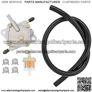 Fuel Pump Hose Filter For EZGO Golf Cart 94-03 TXT Medalist Marathon 4-Cycle 295cc 350cc Robin Pre-MCI Engine Replaces 72021-G01