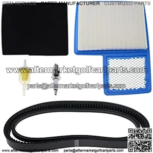 Tune Up Kit Compatible with Yamaha 2007-2011 G29/Drive Gas Golf Cart with Air Filter Drive & Starter Belt