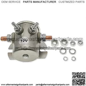 16542G1 12V 4 Terminal for 1979-1994 Ezgo Marathon Gas Golf Carts 2 or 4 Cycle Engines Solenoid