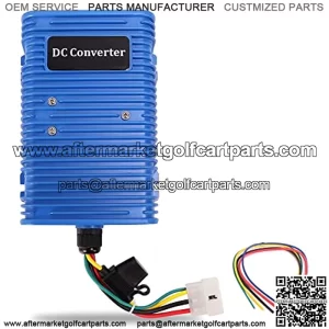 Universal Golf Cart Voltage Reducer Converter DC 36V 48V to 12V 30A 350W Step Down Regulator Buck Transformer for EZGO Club Car Yamaha