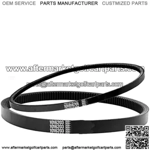 Club Car Clutch Drive Belt/Starter Generator Belt Kits for 1997-Up DS & 2004-Up Precedent Golf Cart with OHV Kawasaki Engine Replaces OEM #101916701, 1016203
