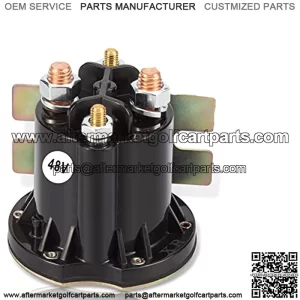 EZGO TXT 48V Solenoid, Fits TXT Electric 2010-UP and All 48V MPT 800/1000 Vehicles Golf Cart, OEM# 612711