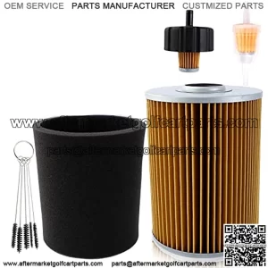 Air Filter with Pre Filter Compatible with Yamaha G2 G8 G9 G11 4-Cycle Stroke Gas Golf Cart Club Car 1985-1995 J10-14417-00 J38-14450-00 2123 2120