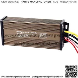 Pro Chaser DC-DC 72V 60V 48V Volt Voltage to 12V Step Down Voltage Reducer Regulator 360W 30A for Scooters & Bicycles Golf Cart (30A 360W)