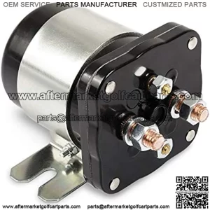 73231G01 48Volt, 4 Terminal Starter Solenoid Compatible with Yamaha G19 G22 EZGO Club Car DS & Precedent Electric Replaces 1018836-01 586-120111 JR1-H1950-00