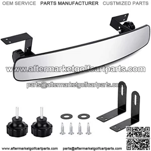 16.5" Golf Cart Rear View Mirror Fits for EZGO, Yamaha, Club Car
