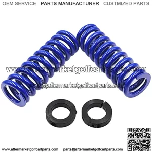Pair(2) Blue Drive Golf Cart Shock Springs Heavy Duty Rear Coil Springs for Yamaha G14 G16 G19 G22 G29