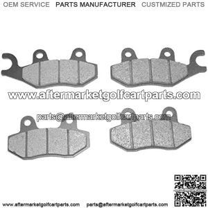 Golf cart Front Brake Pads Kit,left and right side caliper for HDK CitEcar TOMBERLIN E-merge emerge 500 E2 SE LE SS COUPE REVENGE, E4 LE PLUS REVENGE,SS SALOON,GHOSTHAWK