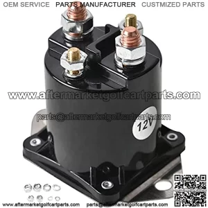 1013609 Club Car Starter Solenoid,Gas Golf Cart Solenoid,12V Solenoid Switch 1013609 for 1984-Up Club Car DS & Precedent Gas Golf Cart,1012275, 1013609, 435-154,1012275,435-154,LPL6003