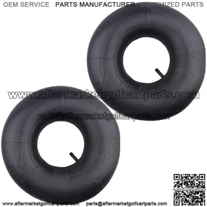 2Pack 15x6.00-6 Inner Tube with TR-13 Straight Valve Stem for Lawn Mower, ATVs, Go-Karts, Golf Carts