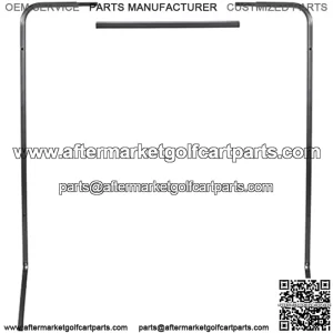 Front Roof Top Strut Support Brackets Compatible with 1994-2013 EZGO Golf Cart Medalist/TXT