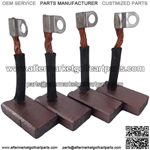 New Starter Brush Kit Compatible With Yamaha Golf Carts Club Car Ez Go Starter Generators By Part Number 81-81200