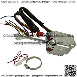 Universal Street Hot Rod Chrome Turn Signal Switch for Buick Ford GM 12V Heavy Duty Vintage Car Truck Street Rod Dune Buggy Sand Rail