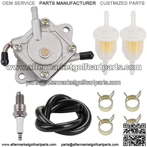 1014523 Fuel Pump Filter Line Compatible with Club Car Gas Golf Cart DS Precedent 1984-up with 290FE 350FE Kawasaki Engines