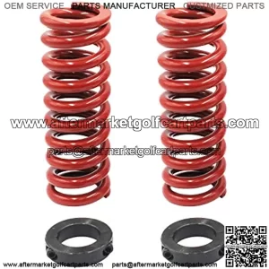 1409KMT Golf Cart Yamaha G29 Shock Springs Heavy Duty Rear Coil Springs for Yamaha G14, G16, G19, G20, G22, G29 Drive Gas & Electric Models(Pair)