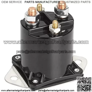 Electric Golf Cart 36 Volt Golf Cart Solenoid Replacement for Club Car Golf Cart Parts (1976 to 1998) 4 Terminal Solenoid