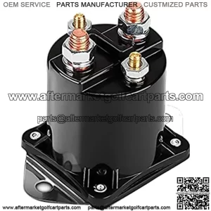 12V Golf Cart Solenoid for Club Car 1984-Up DS/04+ Precedent Starter Solenoid 1013609/435-154