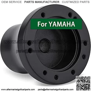 Golf Cart Steering Wheel Hub Adapter for Yamaha G1-G29 Drive Drive2 - Black