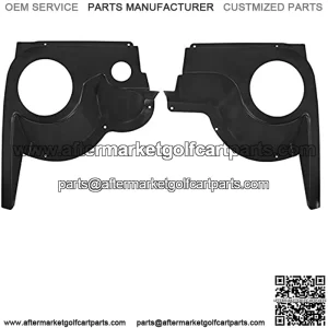 Speaker Pod, SET OF 2, Black ABS, EZGO TXT 94+