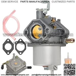 FE350 Carburetor With Fuel Pump Compatible With Club Car Golf Cart Club Car DS Precedent Turf Carryall Models With OHV FE350 Engine Replace 101905901 1019059-01 1016441-01 1035245-01 1016438 1016439