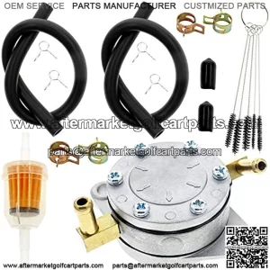 Fuel Pump Compatible for EZGO Marathon Gas Colf Cart Club Car 2-Cycle Engine 1982 1983 1984 1985 1986 1987 1988 1989 1990.5 24233G1 24233-G1