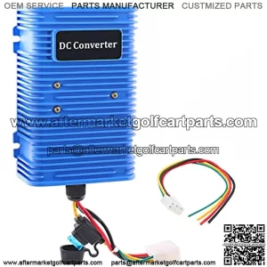 Golf Cart 30 Amp Voltage Reducer Regulator Step-Down Converter 36/48V to 12V for EZGO/Club Car/Yamaha/Icon/Advanced EV Models