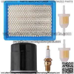 Club Car Tune Up Kit with Air Oil Fuel Filter Spark Plug for 1992-2004 Golf Cart DS Gas