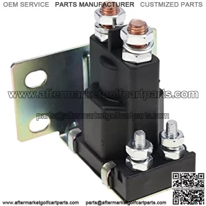 12V AM104036 Starter Relay Solenoid 27153-G01 27153G01 612813 Compatible with EZGO TXT Gas Golf Cart 1994-Up John Deere 9930 9935 9960 9965 9970 9976 9986 4700 6100 6500 6600