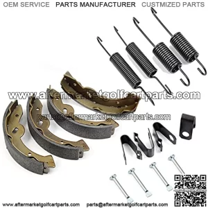 Brake Shoes and Springs Kit Fit For Yamaha Car Golf Cart G1 G2 G3 G5 G8 EZGO Gas Electric Golf Cart DS Precedent