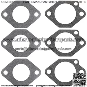 6pcs Carburetor Gasket Compatible for Kawasaki FE290 FE350 Engine Golf Cart Gas Club Car Carb DS & Precedent Turf Carryall