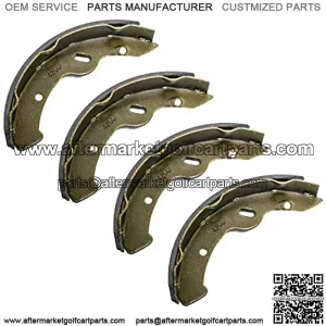 4PK Brake Shoes Pads Compatible with Yamaha G9-G22 Gas & Electric Golf Cart Complete Set 4266