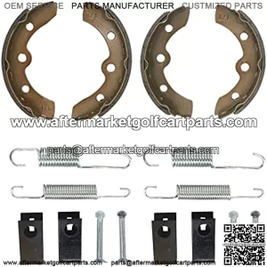 1018232-01 Club Car Brake Shoes Spring Kit Replacement for 1995-up DS G&E Precedent Golf Cart 1018163-01 1011466 Automatic Adjust Only 2 Short & 2 Long