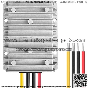 DC 48V to 12V 30A Voltage Regulator Buck Converter Reducer Power Converter Waterproof Module Transformer for LED Golf Cart Club Car (30V~60V to 12V 30A)