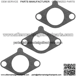 3pcs Carburetor Gasket Compatible with Yamaha Gas Club Car Golf Cart G16 G17 G18 G19 G20 G21 G22 - G27 G29 Drive Carb JN6-13567-00