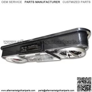 Golf Cart Universal Overhead Stereo Console - Carbon Fiber