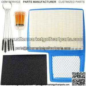 Air Filter Kit Compatible with Yamaha G16 G16A G19 G20 G21 G22 G22A G29 1996-UP 4-Cycle Drive Golf Cart Car 301cc 357cc JN6-E4450-00 JN6-E4450-01