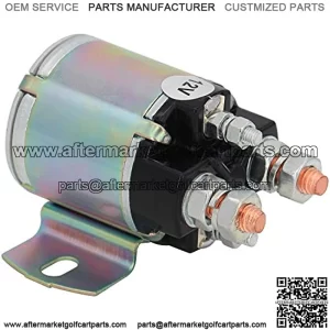 12V Solenoid Fit for Yamaha Golf Cart G2-G15 Gas 4-Cycle 1985+ 4 Terminal