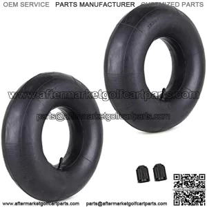 Set of 2 18x8.50-8 18x9.50-8 Inner Tube with TR13 Straight Valve Stem for ATVs Golf Carts Riding Lawn Mowers